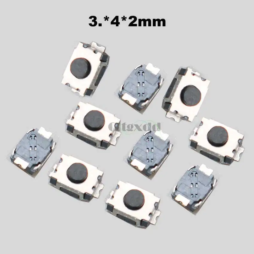 Cltgxdd 10PCS Car Remote Control Touch Switches Push Button Tact Switches for Hyundai, Nissan, Honda, VW, Toyota, Kia, Peugeot