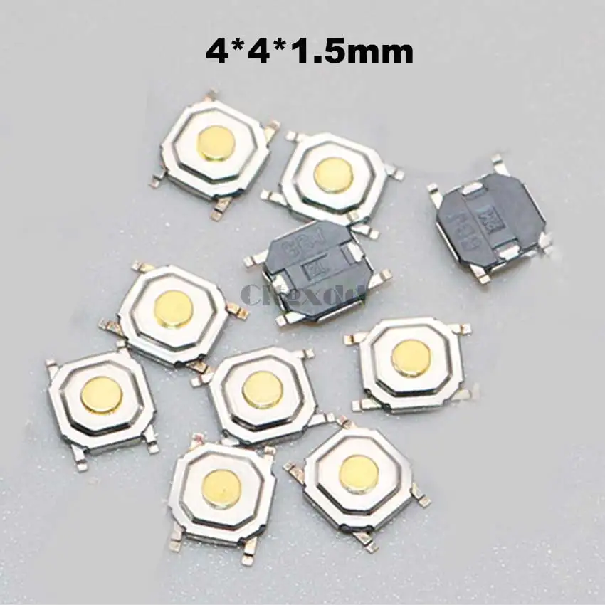 Cltgxdd 10PCS Car Remote Control Touch Switches Push Button Tact Switches for Hyundai, Nissan, Honda, VW, Toyota, Kia, Peugeot
