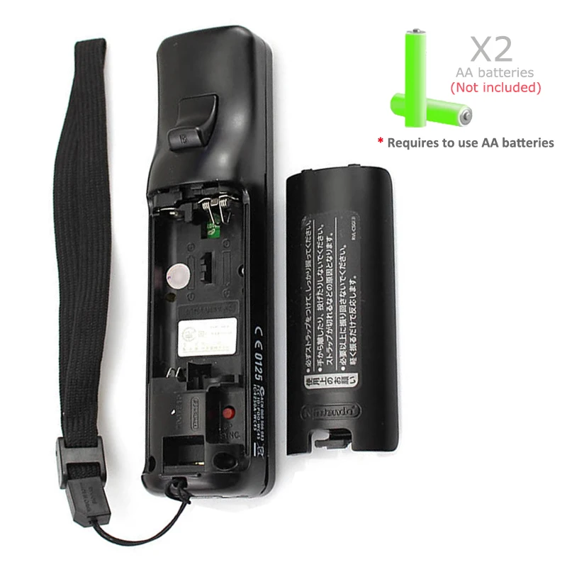1pcs/2pcs Controller for Wii Remote Controller Gamepad Built-in Motion Plus Control For Wii/Wii U Console Wireless Game pad