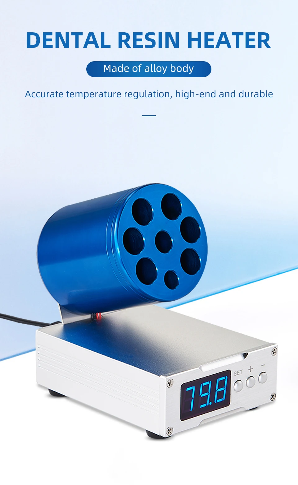 Dental Composite Heater Resin Heating Composed Material Warmer Dentist Equipment With European Standard Plug Resin Heater