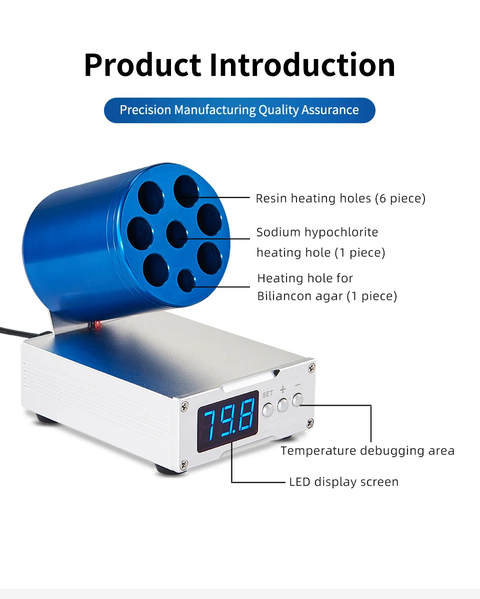 Dental Composite Heater Resin Heating Composed Material Warmer Dentist Equipment With European Standard Plug Resin Heater