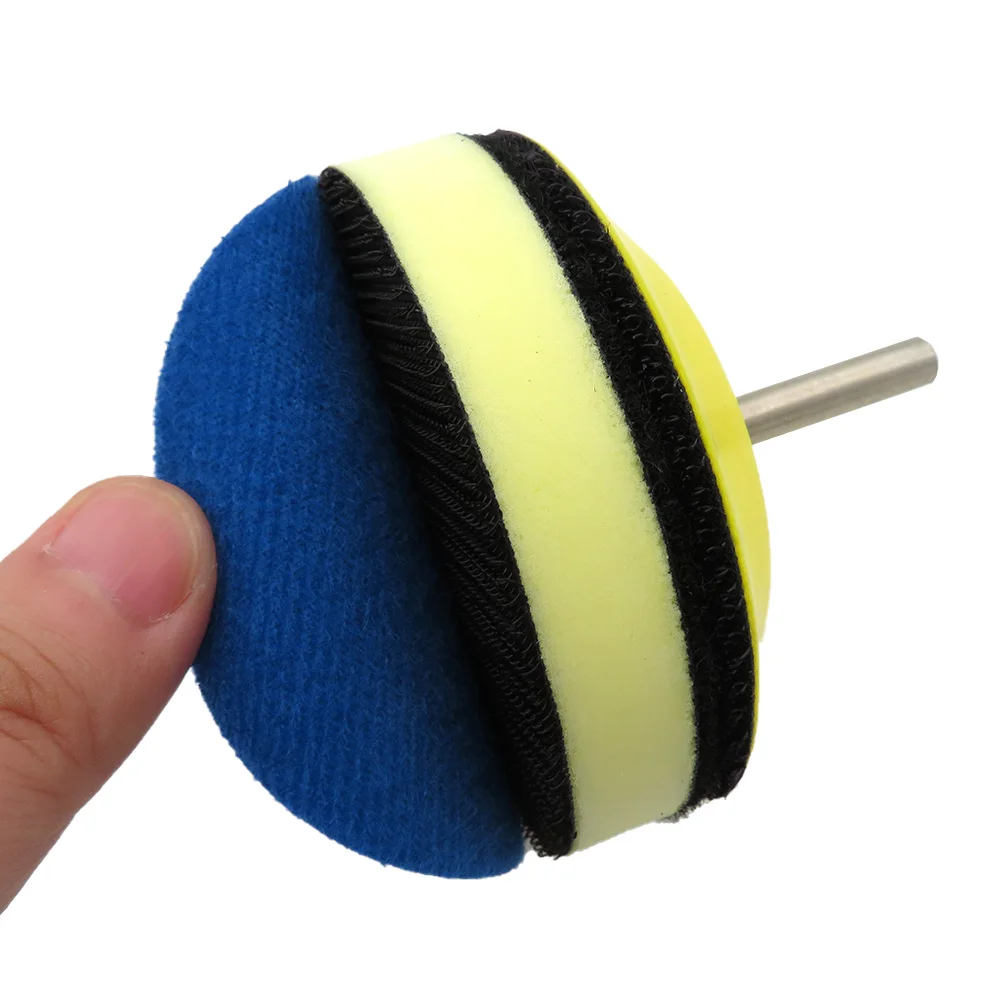 2-6 Inch Interface Cushion Pad Medium Density PU Foam Buffing Pad 1Pcs for Sanding Disc Backing Pad - Hook and Loop