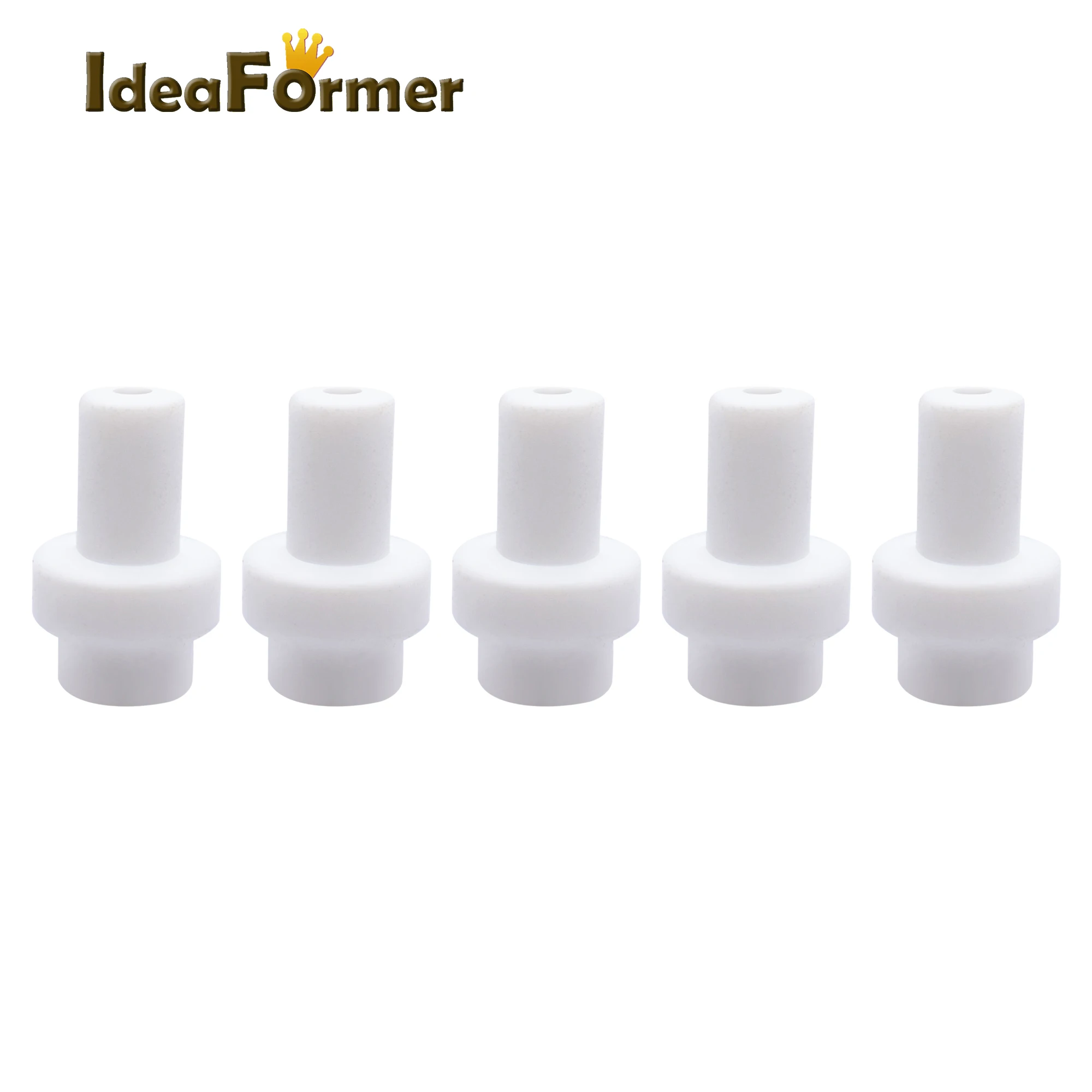2/4Pcs Ultimaker 2 UM2 Hot End Isolator Coupler PTFE Connector Inner Sleeve For 1.75mm 3.0mm Filament.