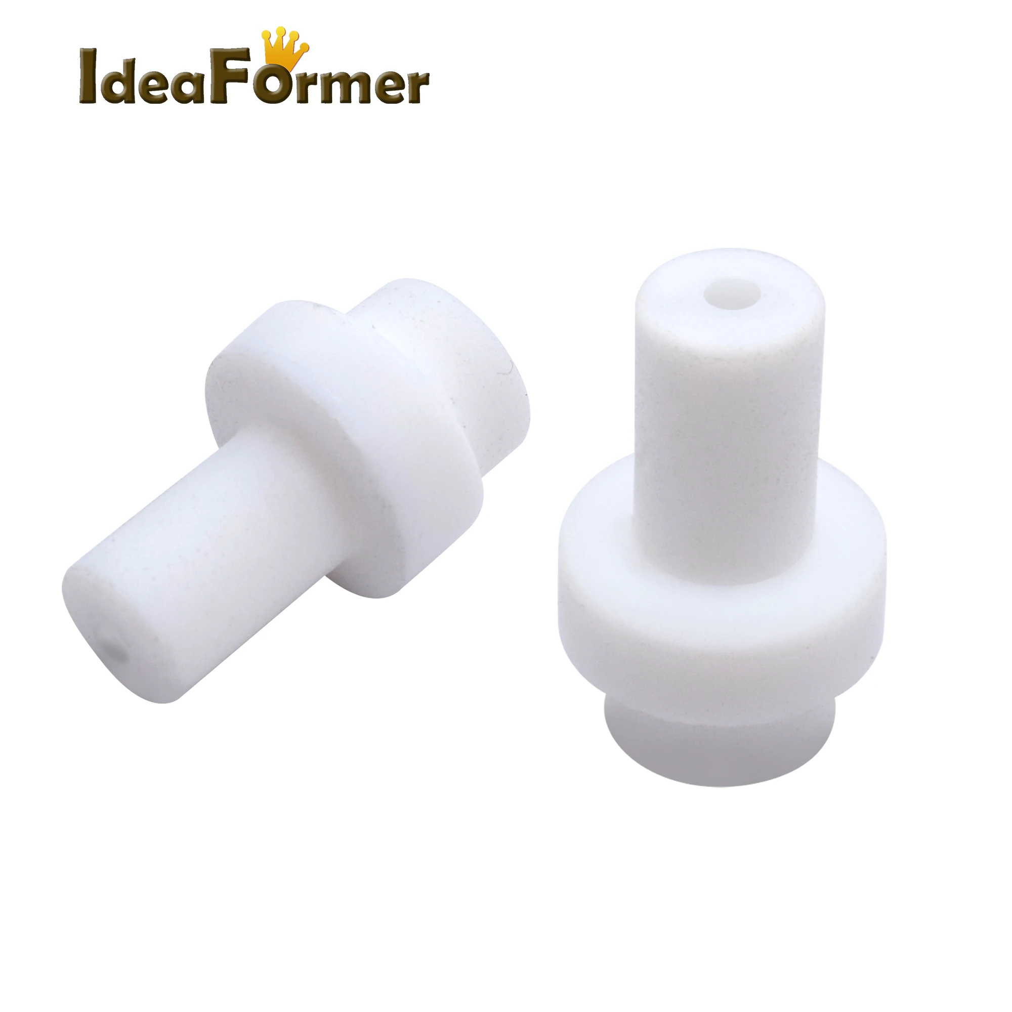 2/4Pcs Ultimaker 2 UM2 Hot End Isolator Coupler PTFE Connector Inner Sleeve For 1.75mm 3.0mm Filament.
