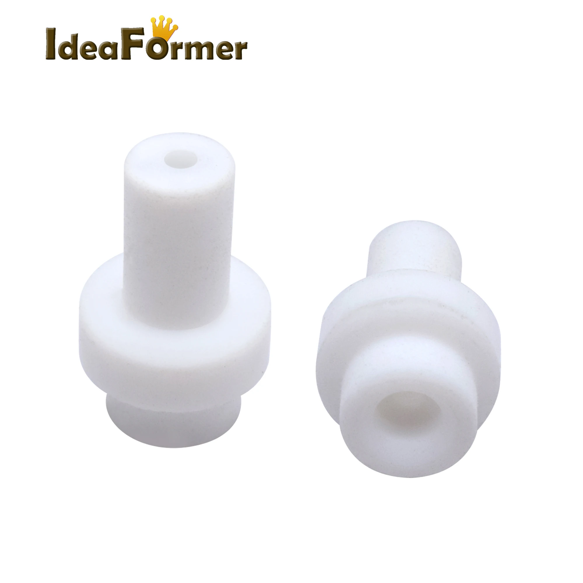 2/4Pcs Ultimaker 2 UM2 Hot End Isolator Coupler PTFE Connector Inner Sleeve For 1.75mm 3.0mm Filament.