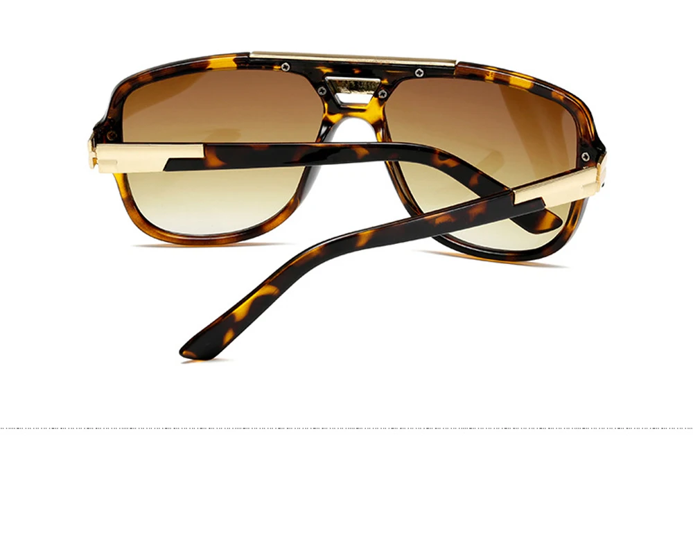 XaYbZc Brand Design Men Sunglasses Vintage Male Square Sun Glasses Luxury Gradient Sunglass UV400 Shades gafas de sol hombre