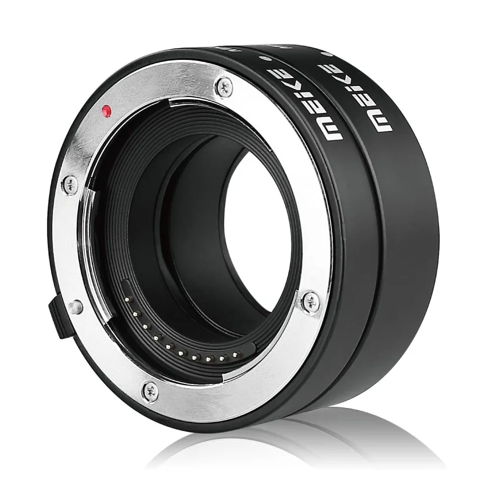 Meike Metal Auto Focus Macro Extension Tube Ring for Sony E-Mount /for Fuji X-Mount /for M4/3 Mount XT3 XT30 XT4 A7 A7III A6000