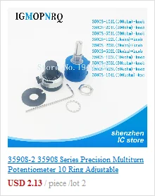 10pcs RV09 Vertical 12.5mm Shaft 1k 2k 5k 10k 20k 50k 100k 0932 Adjustable Resistor 9 Type 3pin Seal Potentiometer igmopnrq
