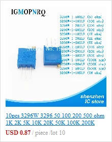 10pcs RV09 Vertical 12.5mm Shaft 1k 2k 5k 10k 20k 50k 100k 0932 Adjustable Resistor 9 Type 3pin Seal Potentiometer igmopnrq