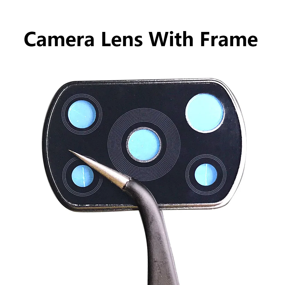For Poco X3 Rear Back Camera Glass Lens With Frame For Xiaomi POCO X3 NFC / Poco X3 Pro / Poco X3 Cell Phone Repair
