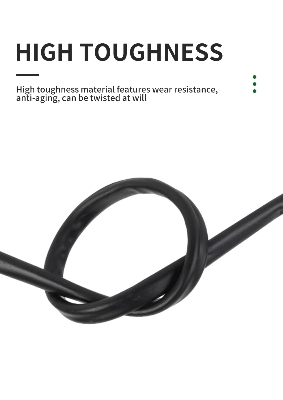 2:1 5M/100M Black Polyolefin Shrinking Assorted Heat Shrink Tube Wire Cable Insulated Sleeving Tubing Wire Connector Protector