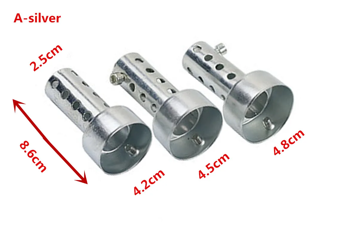 86/140mm Motorcycle Exhaust Muffler DB Killer Silencer for YAMAHA XV 950 RACER TDM 900 MT-125 MT125 MT-01 V-MAX