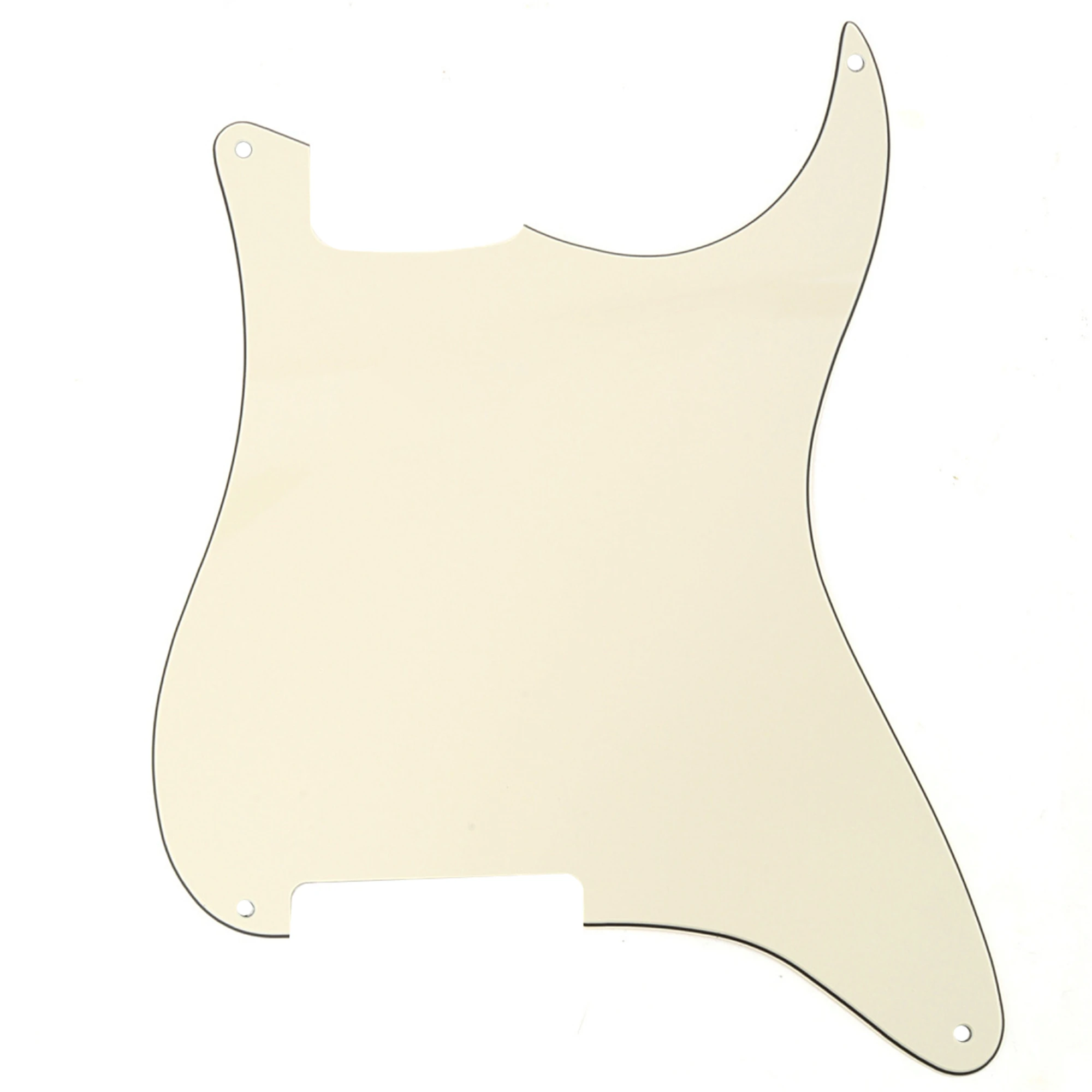Musiclily Pro 4 Hole Guitar ST Pickguard Blanks Material for ST Style Guitar Custom