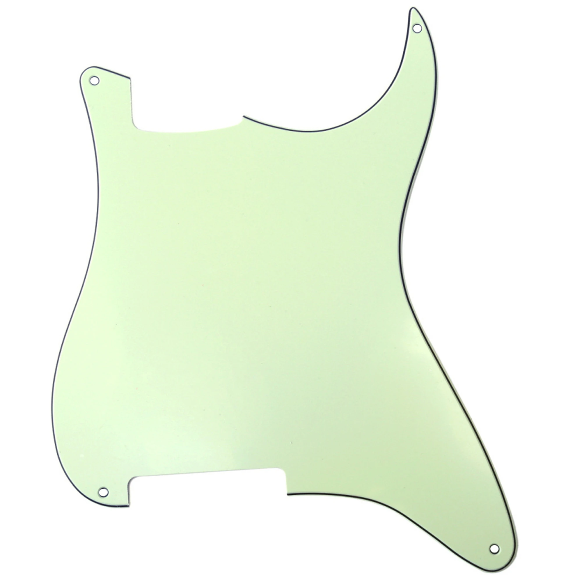 Musiclily Pro 4 Hole Guitar ST Pickguard Blanks Material for ST Style Guitar Custom