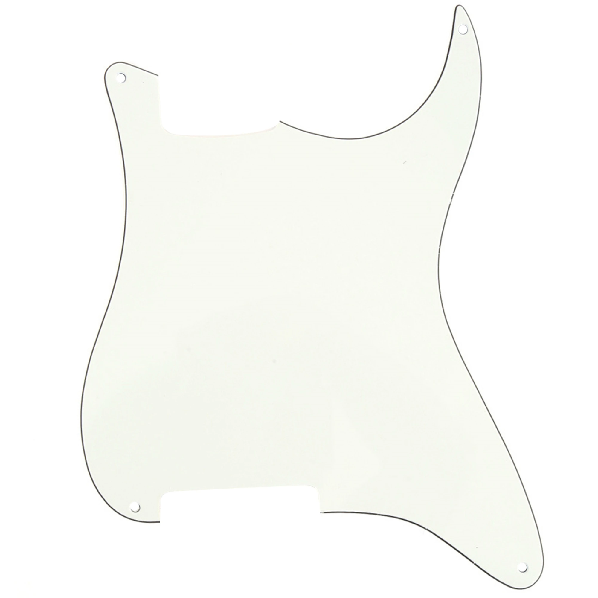 Musiclily Pro 4 Hole Guitar ST Pickguard Blanks Material for ST Style Guitar Custom