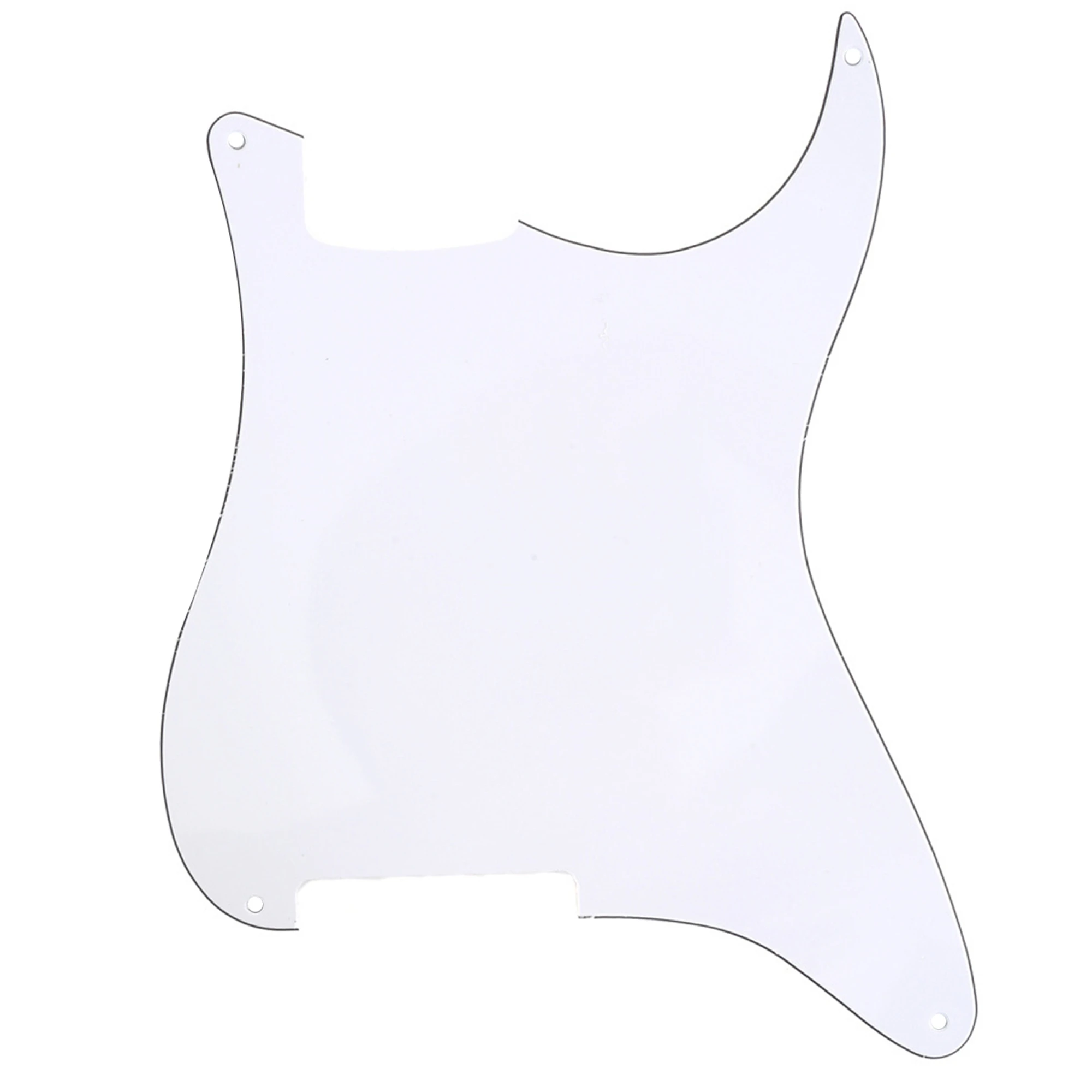 Musiclily Pro 4 Hole Guitar ST Pickguard Blanks Material for ST Style Guitar Custom