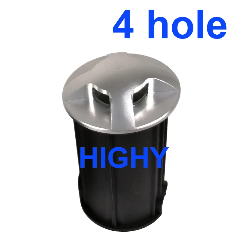 3W 5W LED Buried IP68 AC110V220V DC12V Outdoor Recessed Deck Light 1/2/3/4 Side View Underground Lamp Sidewalk Lighting