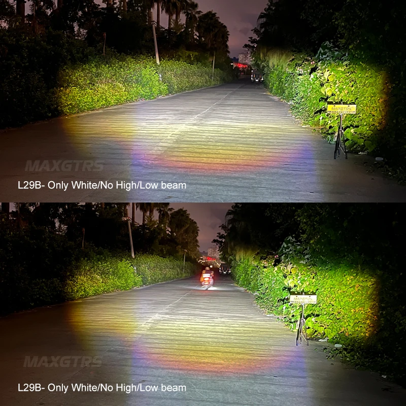 15W Super Bright Tri-model Motorcycle LED Headlight W/ Mini Projector Lens Car ATV Driving Foglight Auxiliary Spotlight