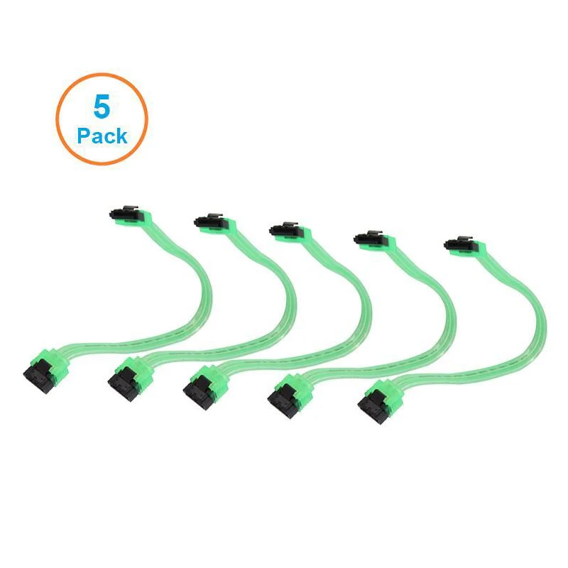 5pcs 10CM SATA 3.0 Harddrive 6Gb/s Serial ATA DATA Cable 90 Angled 180 Connector SATA3 SATAIII 6Gbps Hard Drive Disk,SSD Adapter