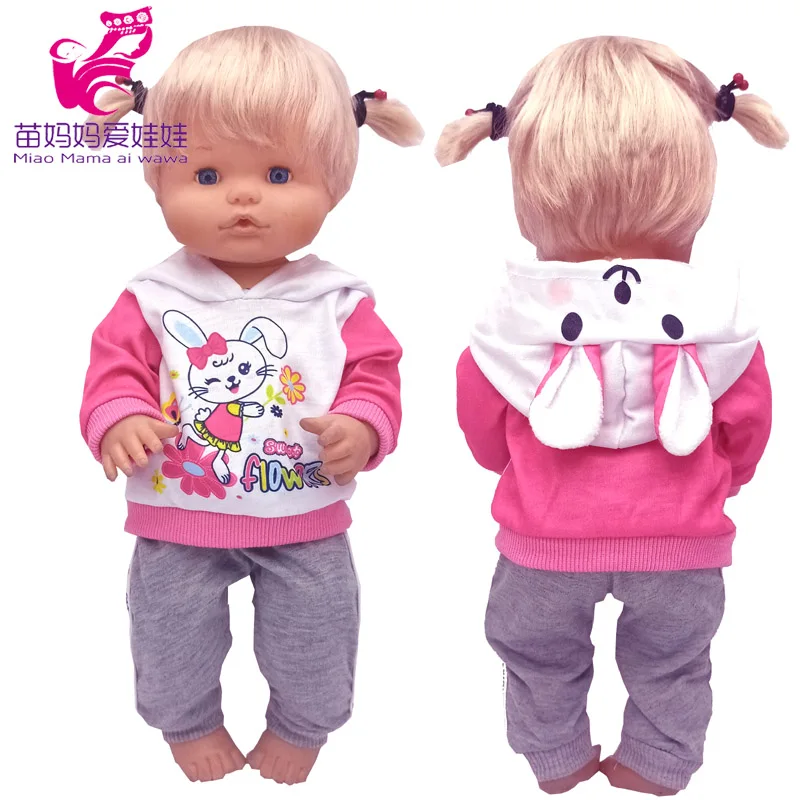 35 Cm Baby Doll Pink Clothes Trousers Fit 38cm Doll Nenuco Ropa Y Su Hermanita Coat Pants