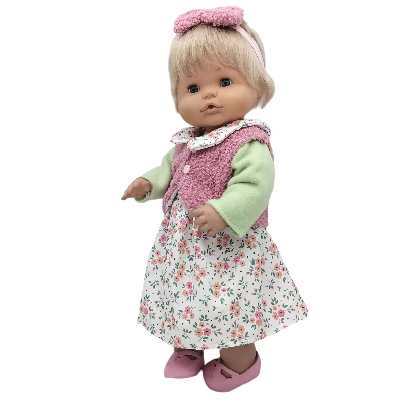 35 Cm Baby Doll Pink Clothes Trousers Fit 38cm Doll Nenuco Ropa Y Su Hermanita Coat Pants