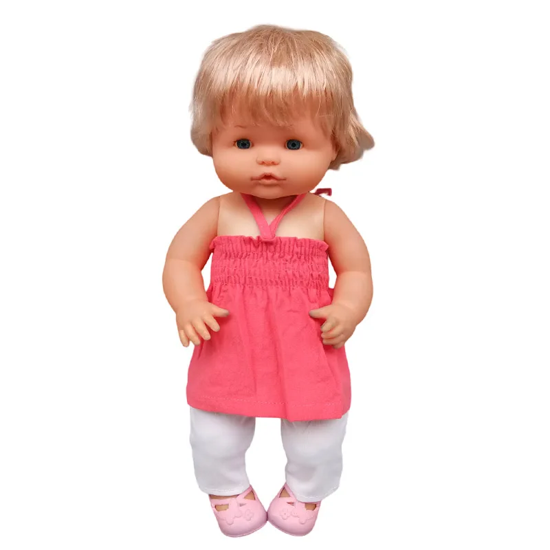 35 Cm Baby Doll Pink Clothes Trousers Fit 38cm Doll Nenuco Ropa Y Su Hermanita Coat Pants