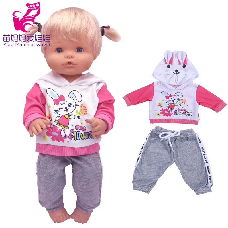 35 Cm Baby Doll Pink Clothes Trousers Fit 38cm Doll Nenuco Ropa Y Su Hermanita Coat Pants