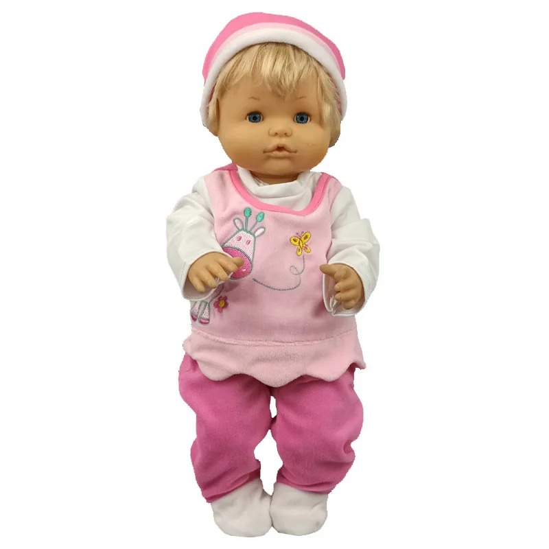35 Cm Baby Doll Pink Clothes Trousers Fit 38cm Doll Nenuco Ropa Y Su Hermanita Coat Pants