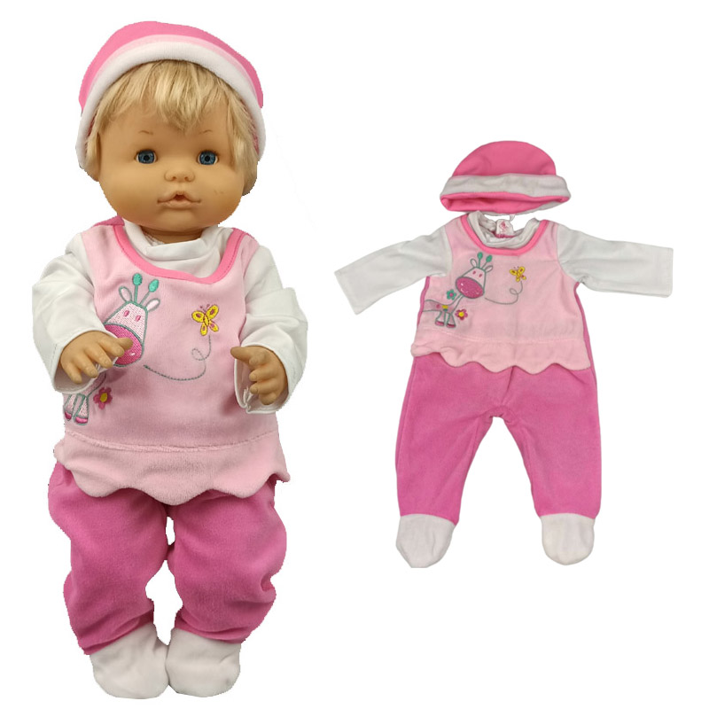 35 Cm Baby Doll Pink Clothes Trousers Fit 38cm Doll Nenuco Ropa Y Su Hermanita Coat Pants