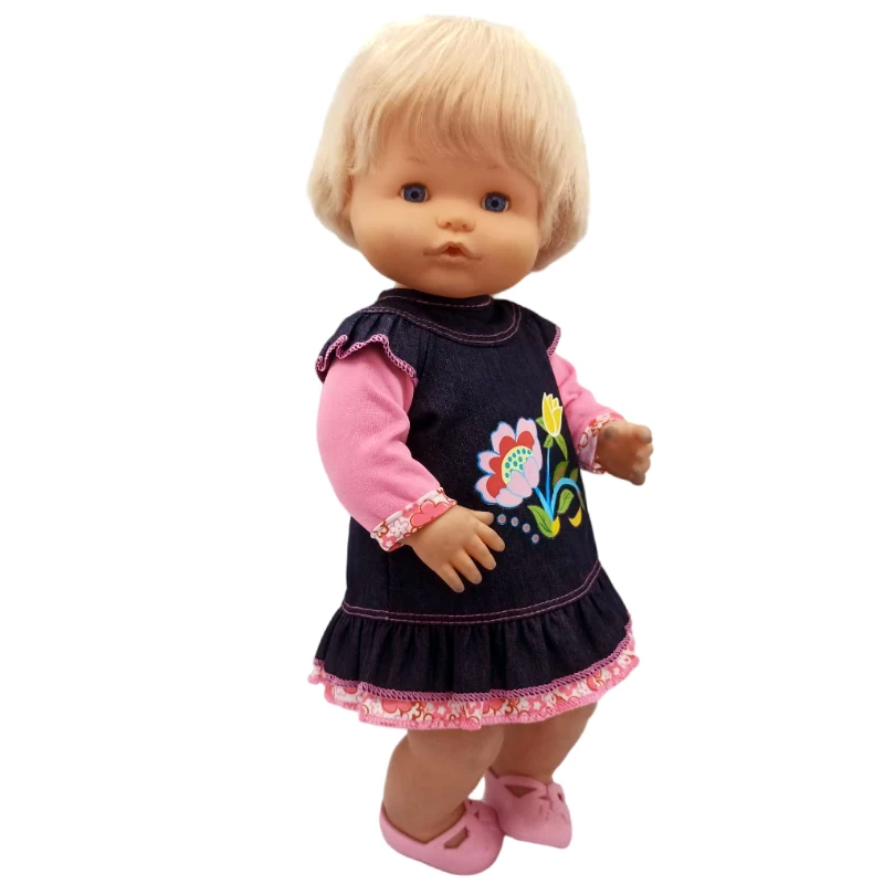 35 Cm Baby Doll Pink Clothes Trousers Fit 38cm Doll Nenuco Ropa Y Su Hermanita Coat Pants