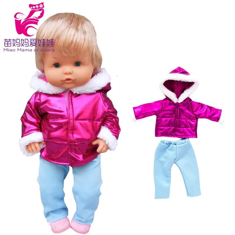 35 Cm Baby Doll Pink Clothes Trousers Fit 38cm Doll Nenuco Ropa Y Su Hermanita Coat Pants