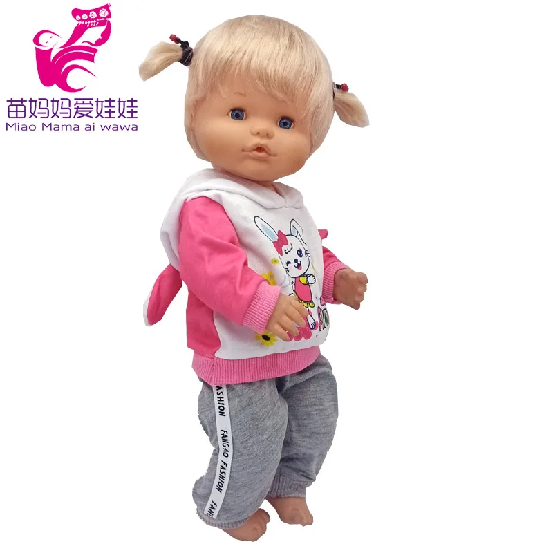 35 Cm Baby Doll Pink Clothes Trousers Fit 38cm Doll Nenuco Ropa Y Su Hermanita Coat Pants