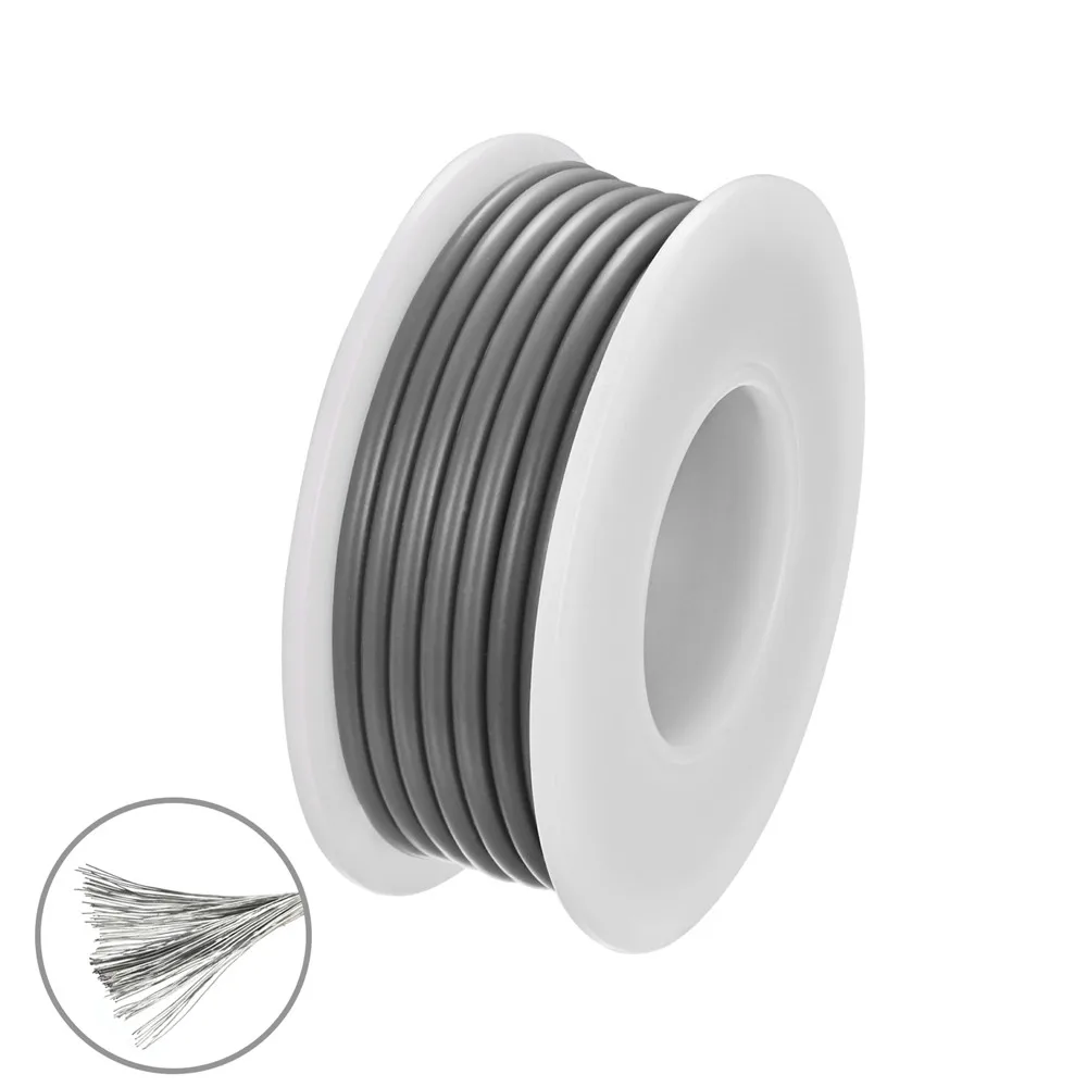 Household DIY high quality flexible silicone wire and cable 5 colors mixed 1 box tinned pure copper anti-oxidation