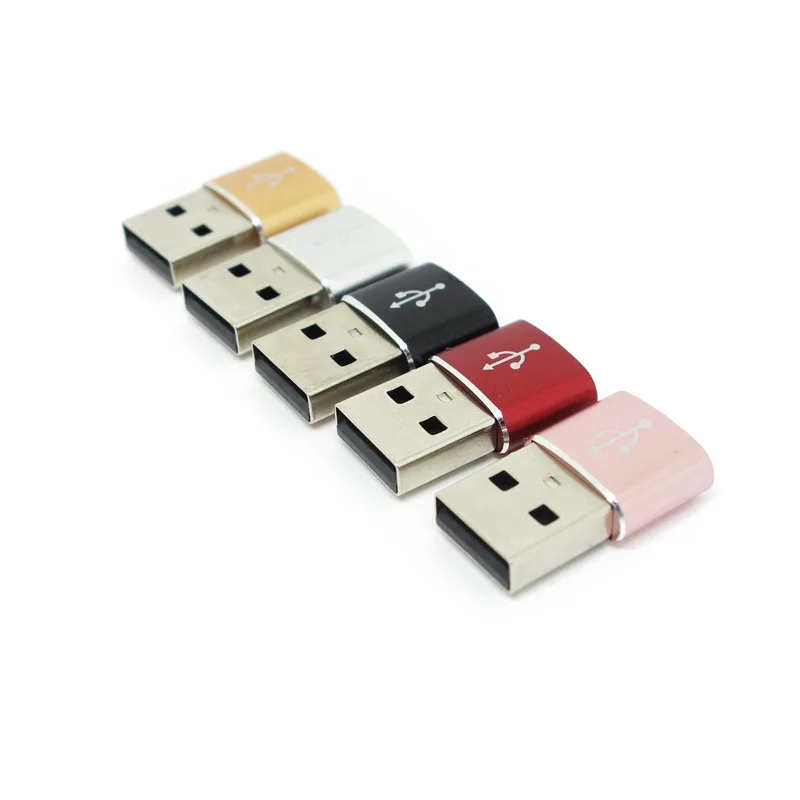 USB To Type C OTG Phone Adapter USB-C Male To Female Type-c Converter For Macbook Samsung Huawei Xiaomi iPhone USBC Connector