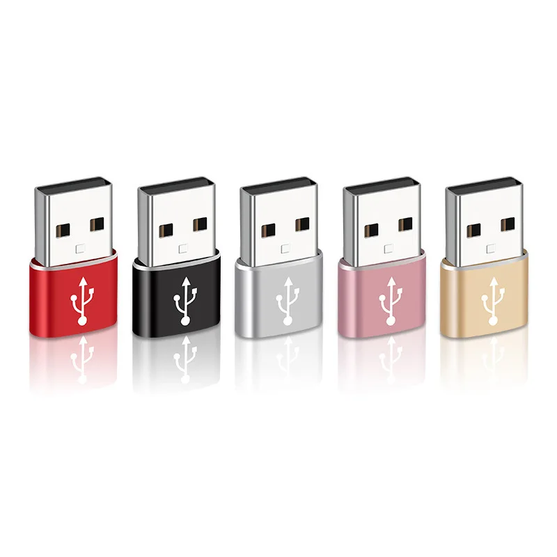 USB To Type C OTG Phone Adapter USB-C Male To Female Type-c Converter For Macbook Samsung Huawei Xiaomi iPhone USBC Connector