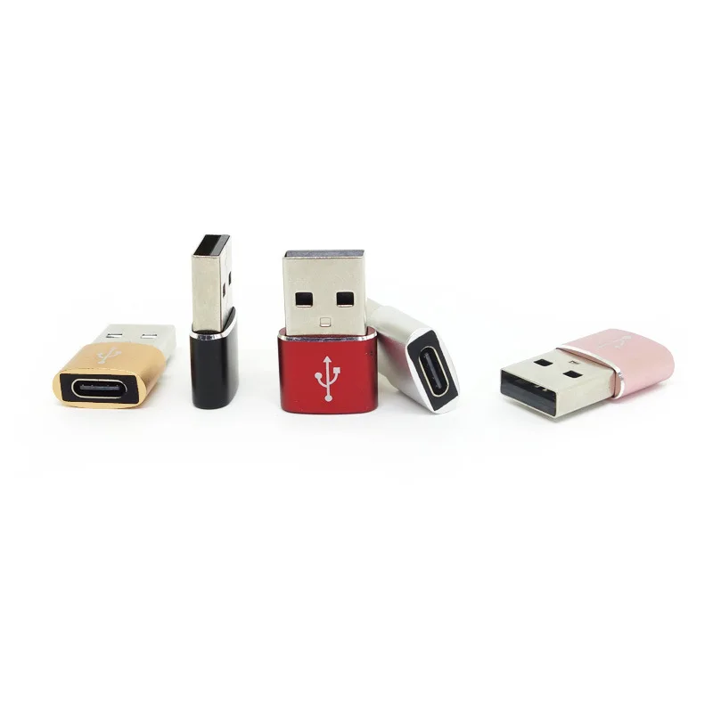 USB To Type C OTG Phone Adapter USB-C Male To Female Type-c Converter For Macbook Samsung Huawei Xiaomi iPhone USBC Connector