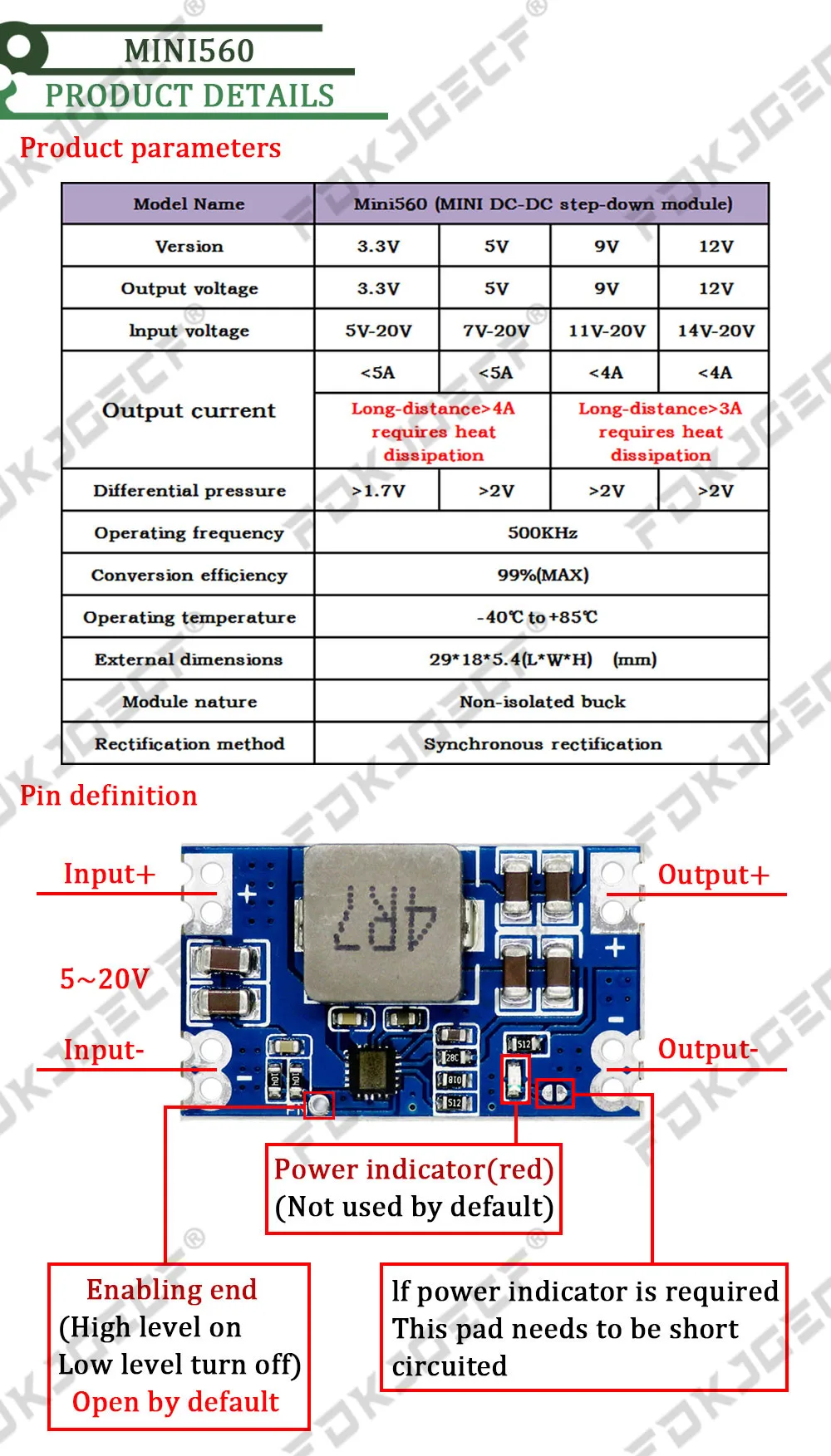 3A Adjustable DC-DC LM2596 LM2596S input 4V-35V Output 1.23V-30V dc-dc Step-down Power Supply Regulator module MP1584EN MINI360