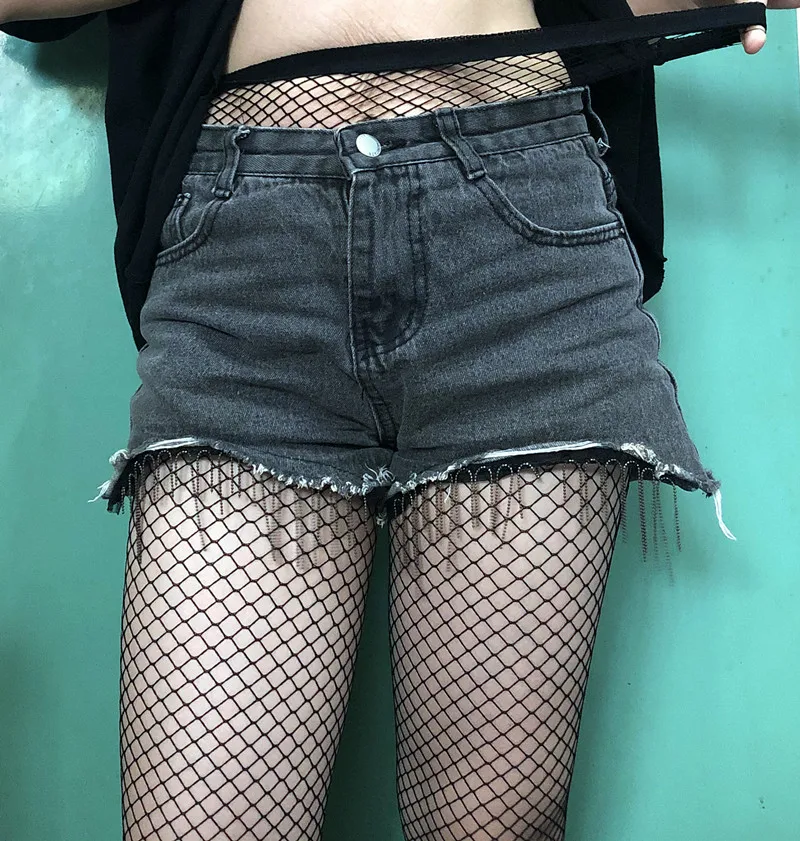 3XL Sexy Fishnet Tights Women Mesh Stockings Hollow Out Women Fish Net Pantyhose Club Party Hosiery Female Lolita White Stocking