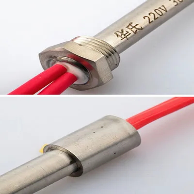 Pellet Stove Igniter Hot Rod Heating Tube Ignitor 10*140/150/170 mm M16*1.5 Thread For Fireplace Grill Stove 300/350W 220V