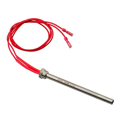 Pellet Stove Igniter Hot Rod Heating Tube Ignitor 10*140/150/170 mm M16*1.5 Thread For Fireplace Grill Stove 300/350W 220V