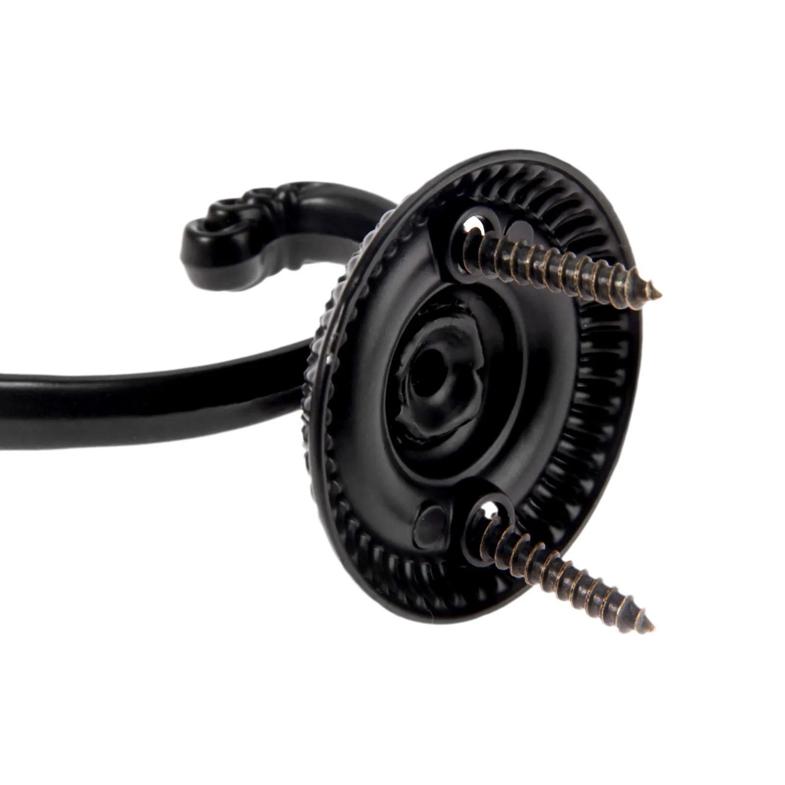 Black Vintage Bronze Single Hooks Hat Clothes Towel Wall Door Hanger Hook Bathroom Accessories Coat Hanging Hooks 76*63mm
