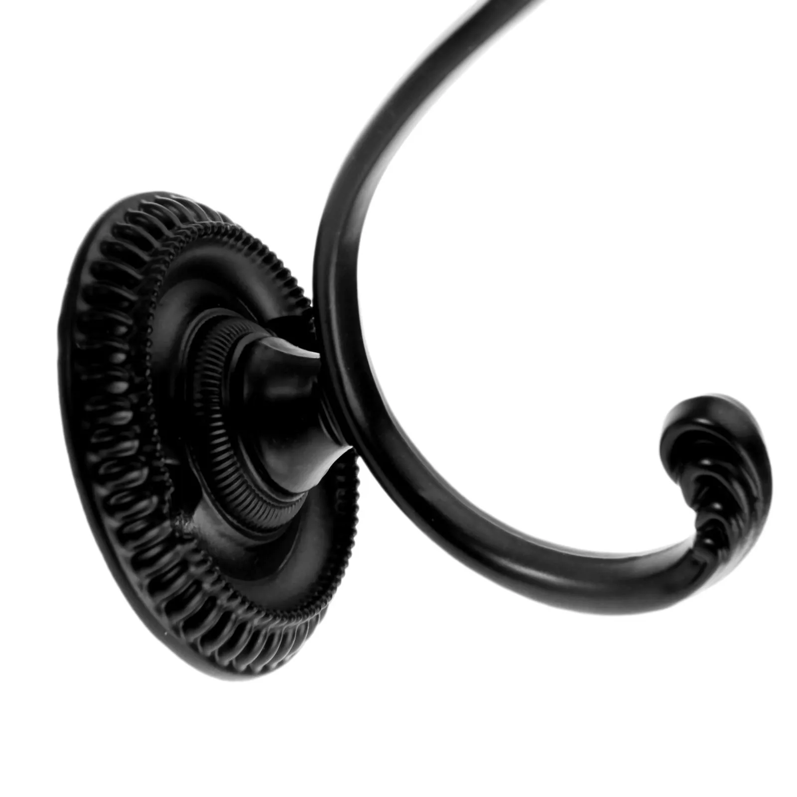 Black Vintage Bronze Single Hooks Hat Clothes Towel Wall Door Hanger Hook Bathroom Accessories Coat Hanging Hooks 76*63mm