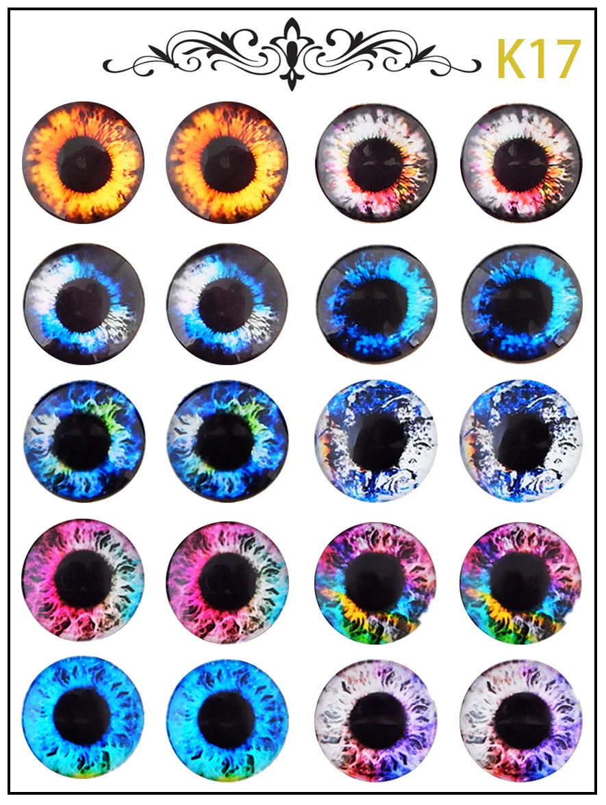 New Blythe Doll Eye Piece Pattern Paper DIY Doll Eye Accessories
