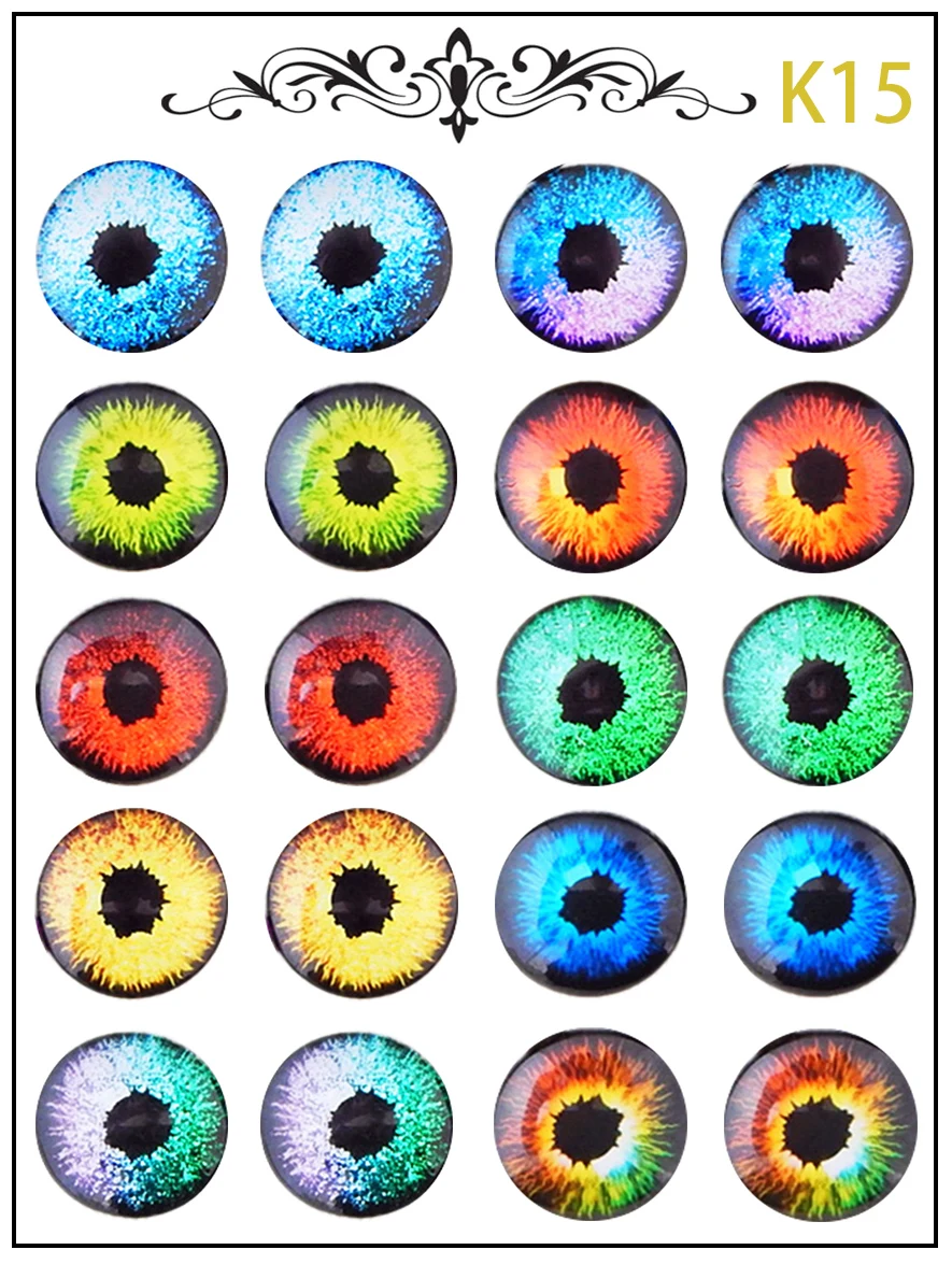 New Blythe Doll Eye Piece Pattern Paper DIY Doll Eye Accessories