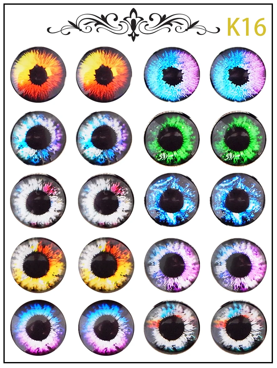 New Blythe Doll Eye Piece Pattern Paper DIY Doll Eye Accessories
