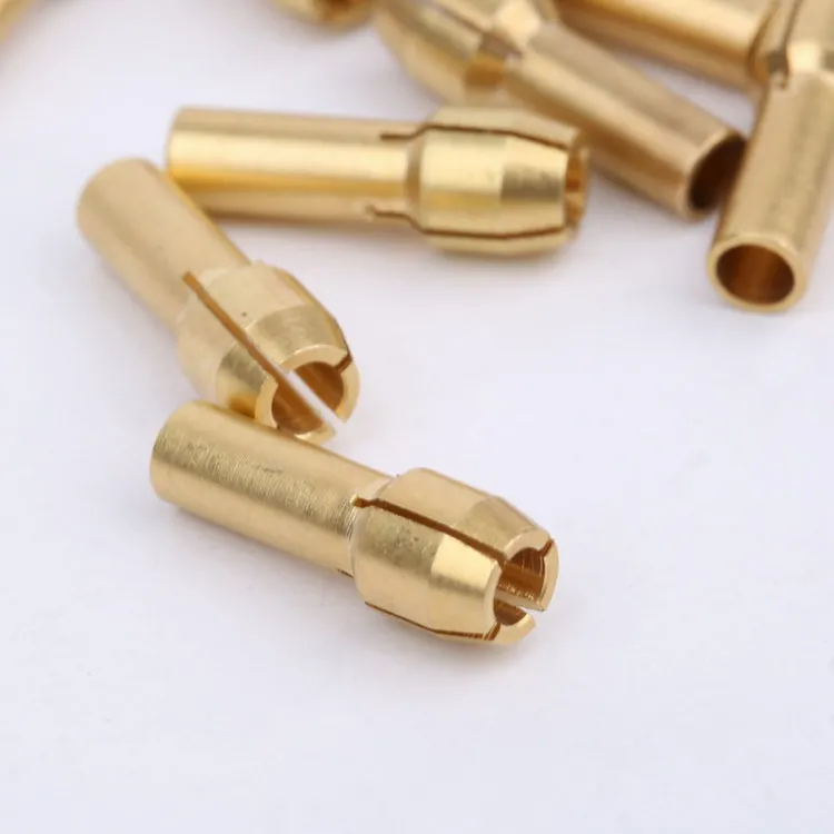 10pcs 3.2mm Mini Drill Chucks Adapter Collets Quick Chuck for Mini Tools Copper Drill Folder Copper Cap Axis Drill Collet Tools