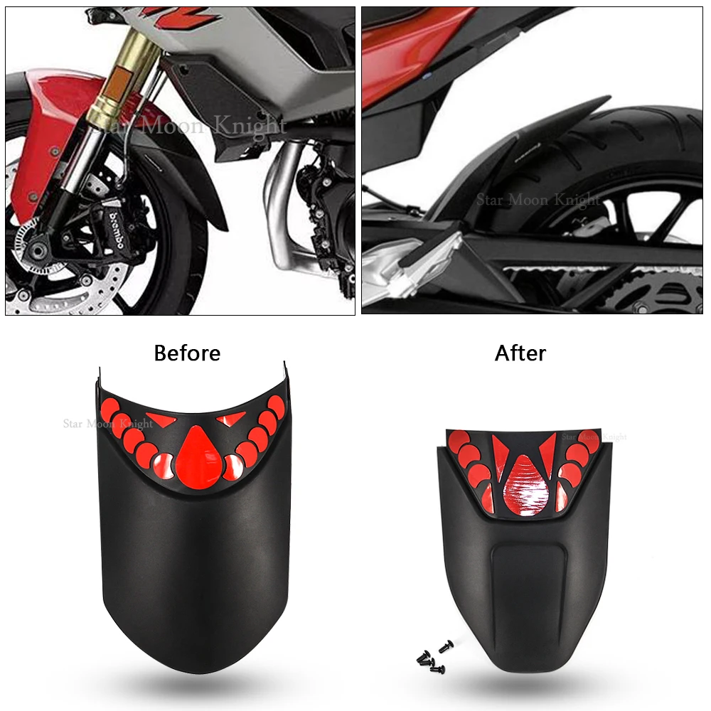 For BMW F900XR F 900 XR F900 XR 2020-2026 Motorcycle Front Mudguard Fender Rear Extender Extension