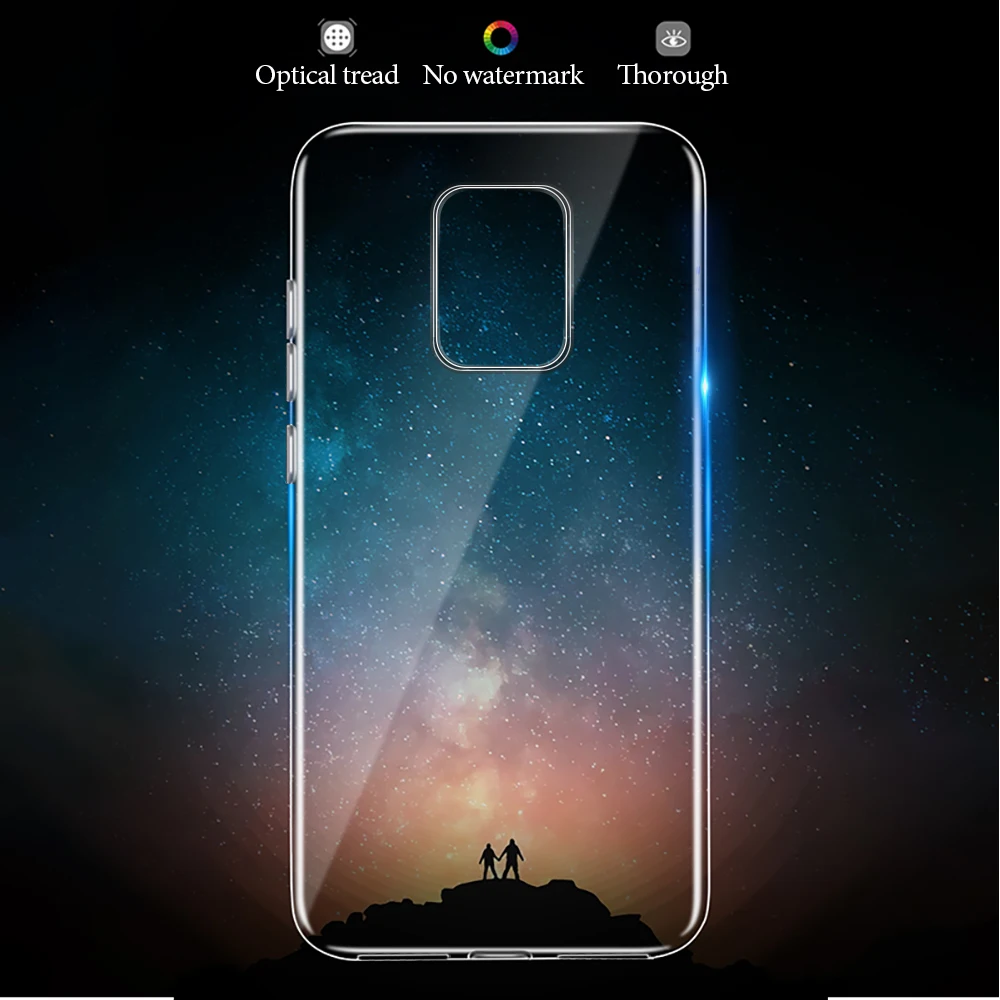 Transparent Silicone TPU for Xiaomi Redmi 9 9A 9C Note 9T 9S Pro Max Note9 9Pro 9i A C S Clear Cover Ultrathin Soft Phone Case