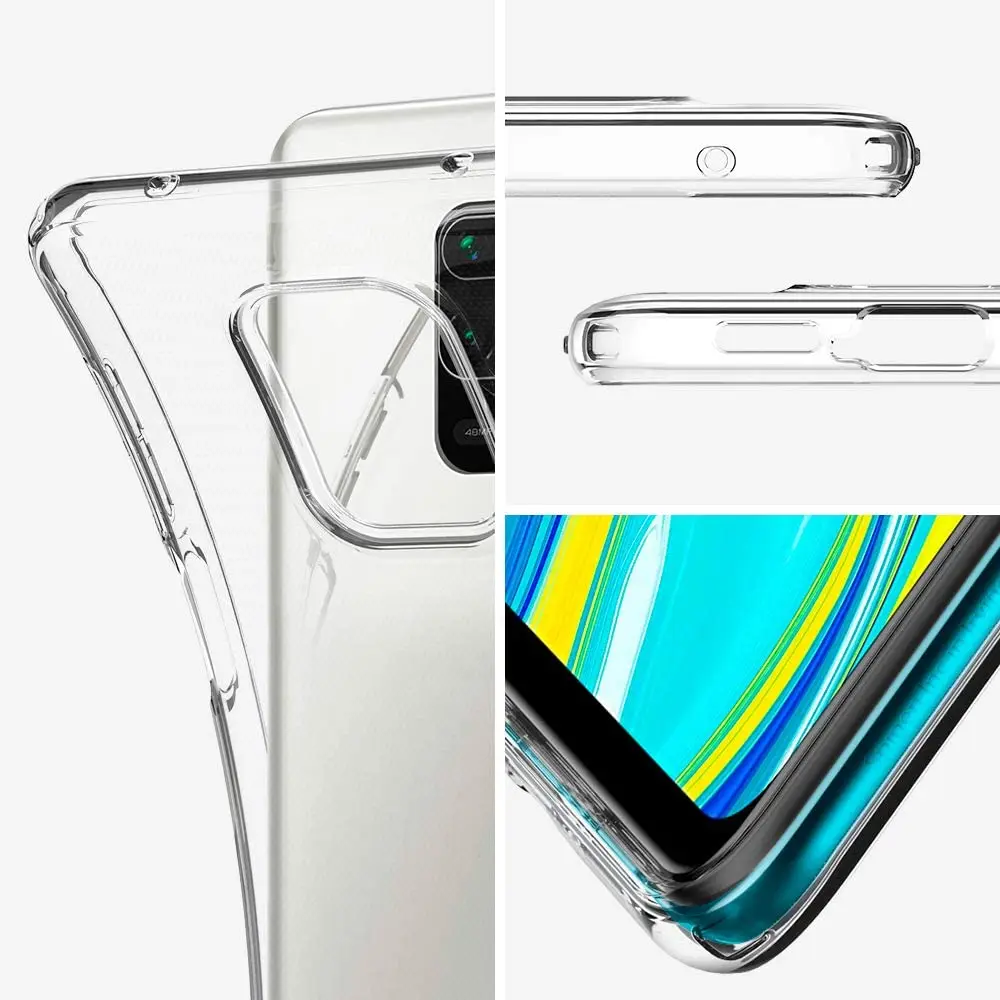 Transparent Silicone TPU for Xiaomi Redmi 9 9A 9C Note 9T 9S Pro Max Note9 9Pro 9i A C S Clear Cover Ultrathin Soft Phone Case