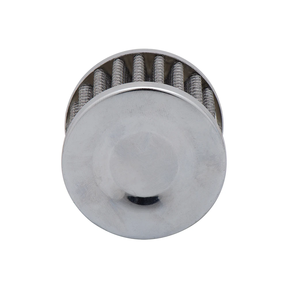 Universal Car Air Filter for Motorcycle Cold Air Intake High Flow Crankcase Vent Cover Mini Breather Filters 9mm 12mm 18mm 25mm